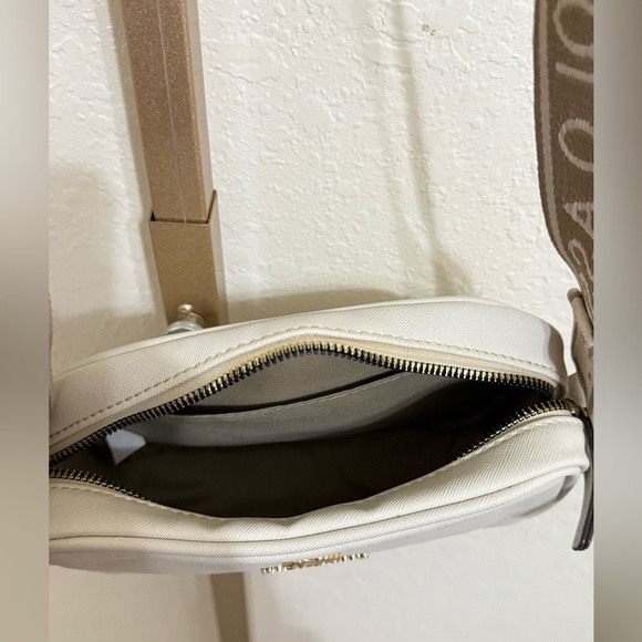 U.S. Polo Assn. Ivory Crossbody Bag with Logo Strap - Picture 8 of 8